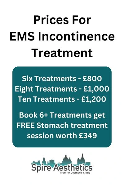 EMS Incontinence Treatment Prices Cheltenham