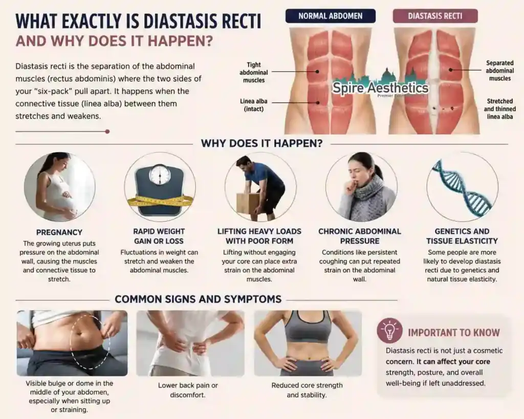 What Exactly Is Diastasis Recti and Why Does It Happen Cheltenham?